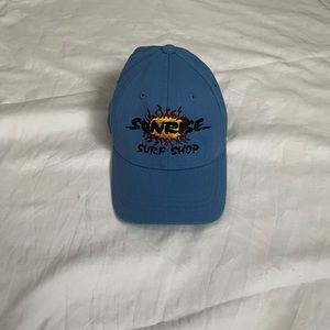 Blue sunrise surf shop youth hat
